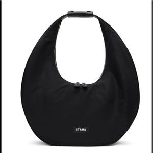 Staud oversized XL Nylon Black Moon Bag—NWT